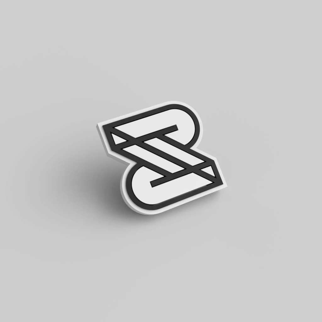 Pin Logo / white