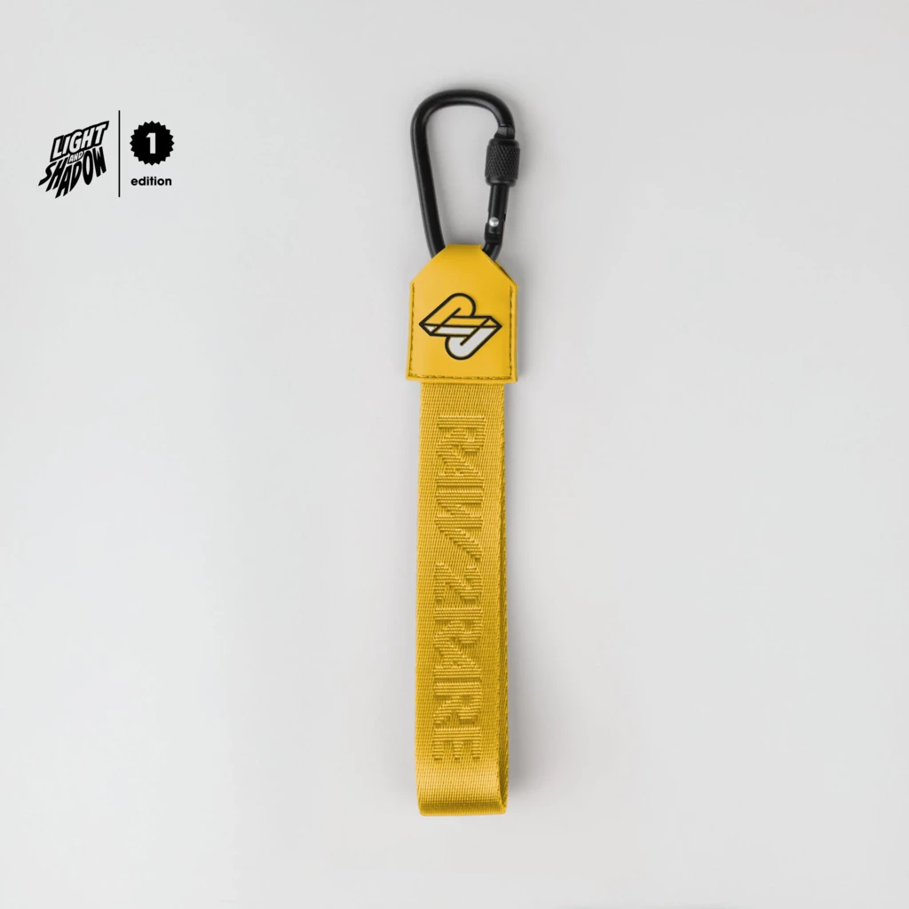 2Hook Carabiner / yellow