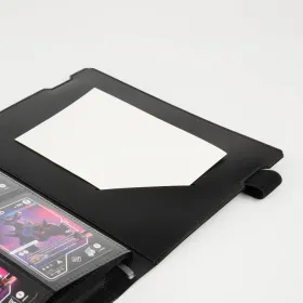 Raw2Rare FlexBinder160 letzte Seite mit integriertem Backpocket für Zubehör und zusätzliche Karten